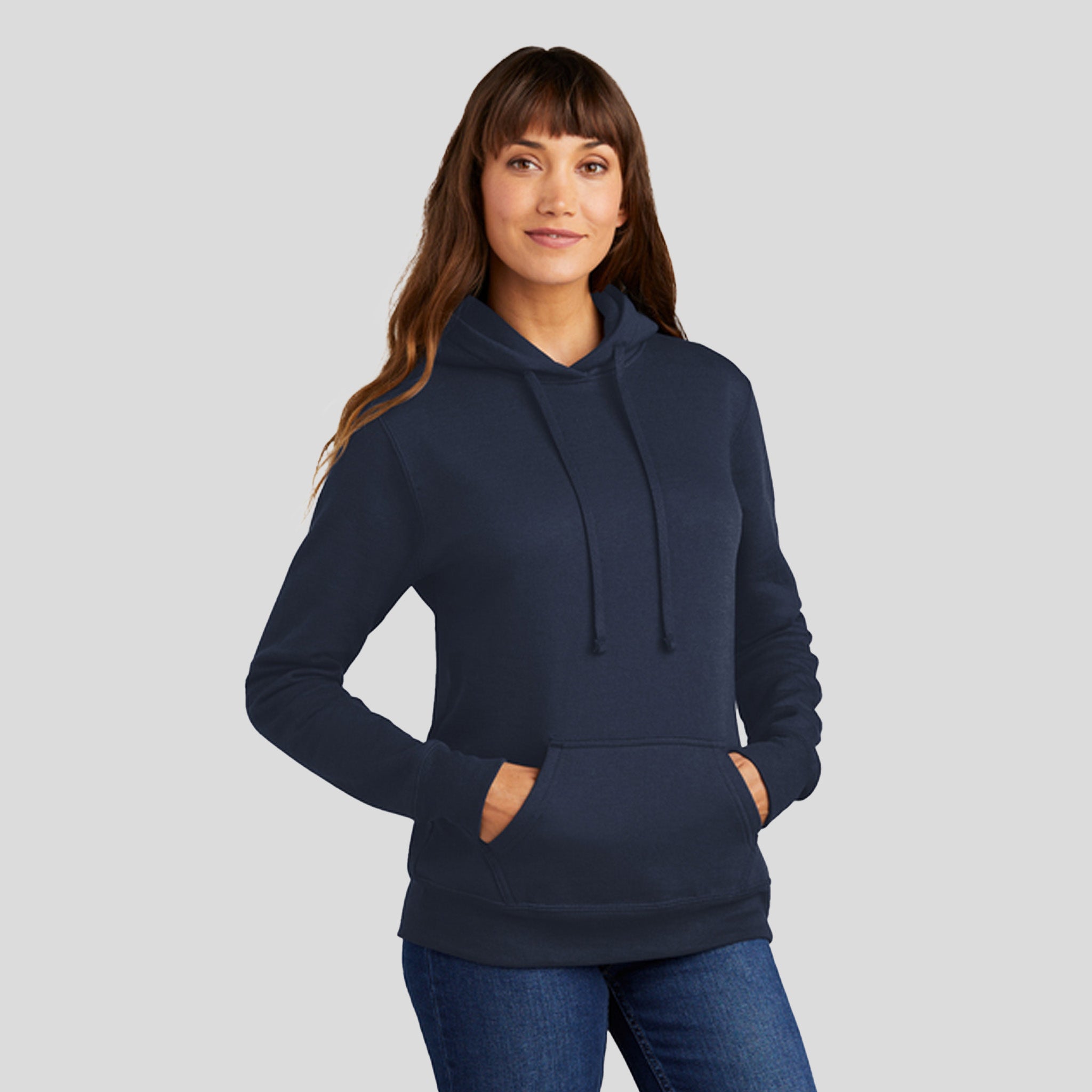 Women's Core Fleece Pullover Hooded Sweatshirt | Navy