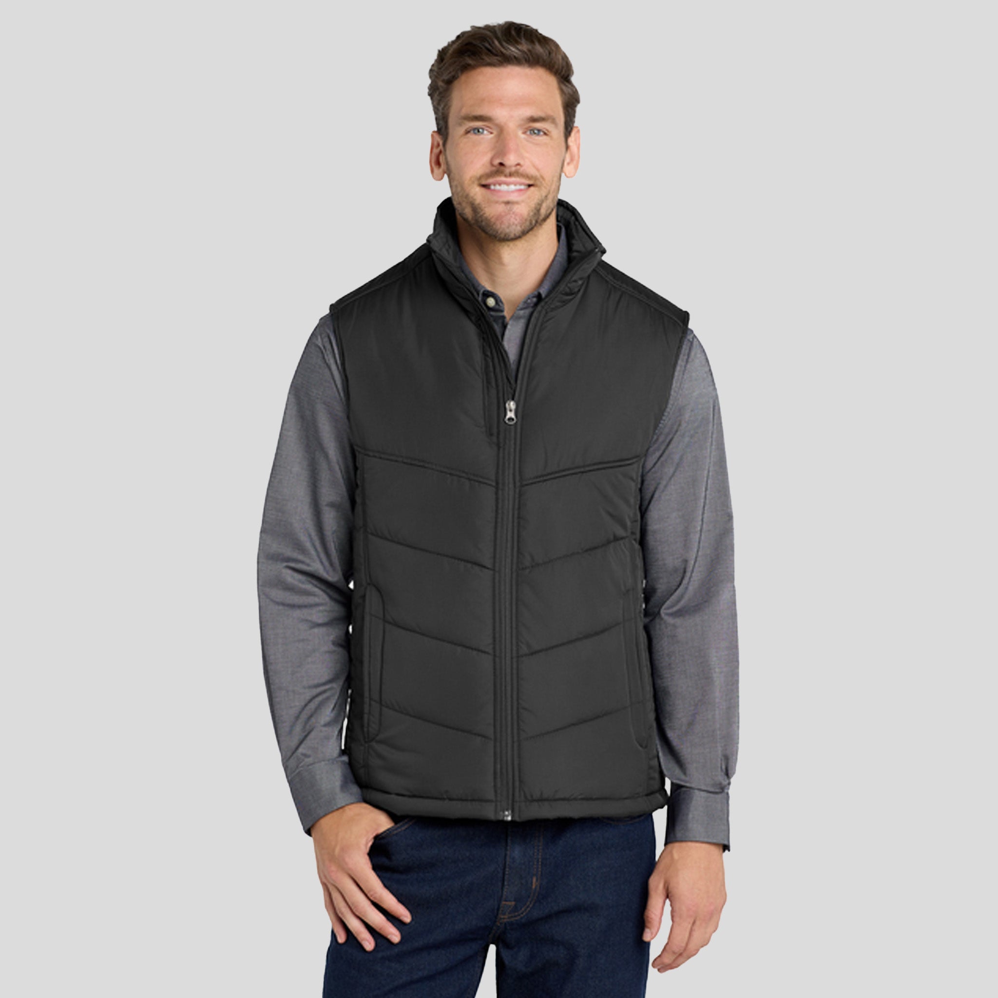 Puffy Vest | Black