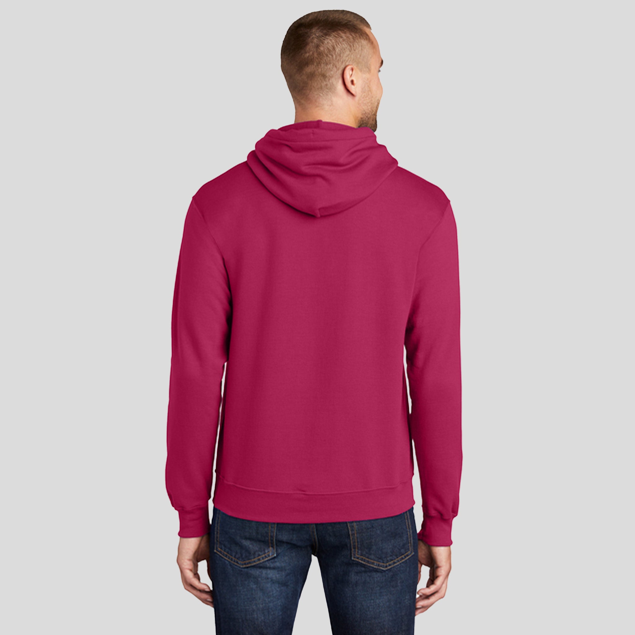 Core Fleece Pullover Hooded Sweatshirt | Flush Pink