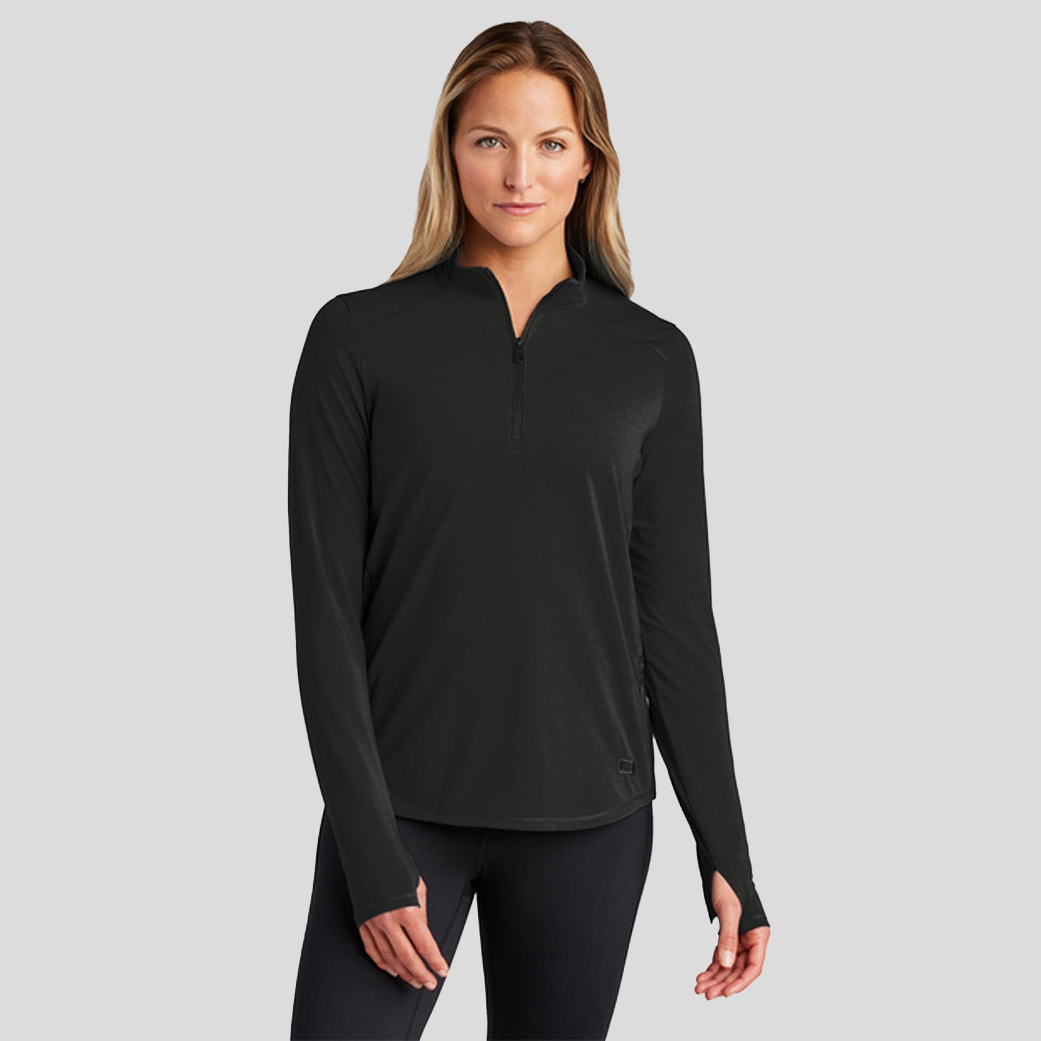 Women's Motion 1/4-Zip | Blacktop