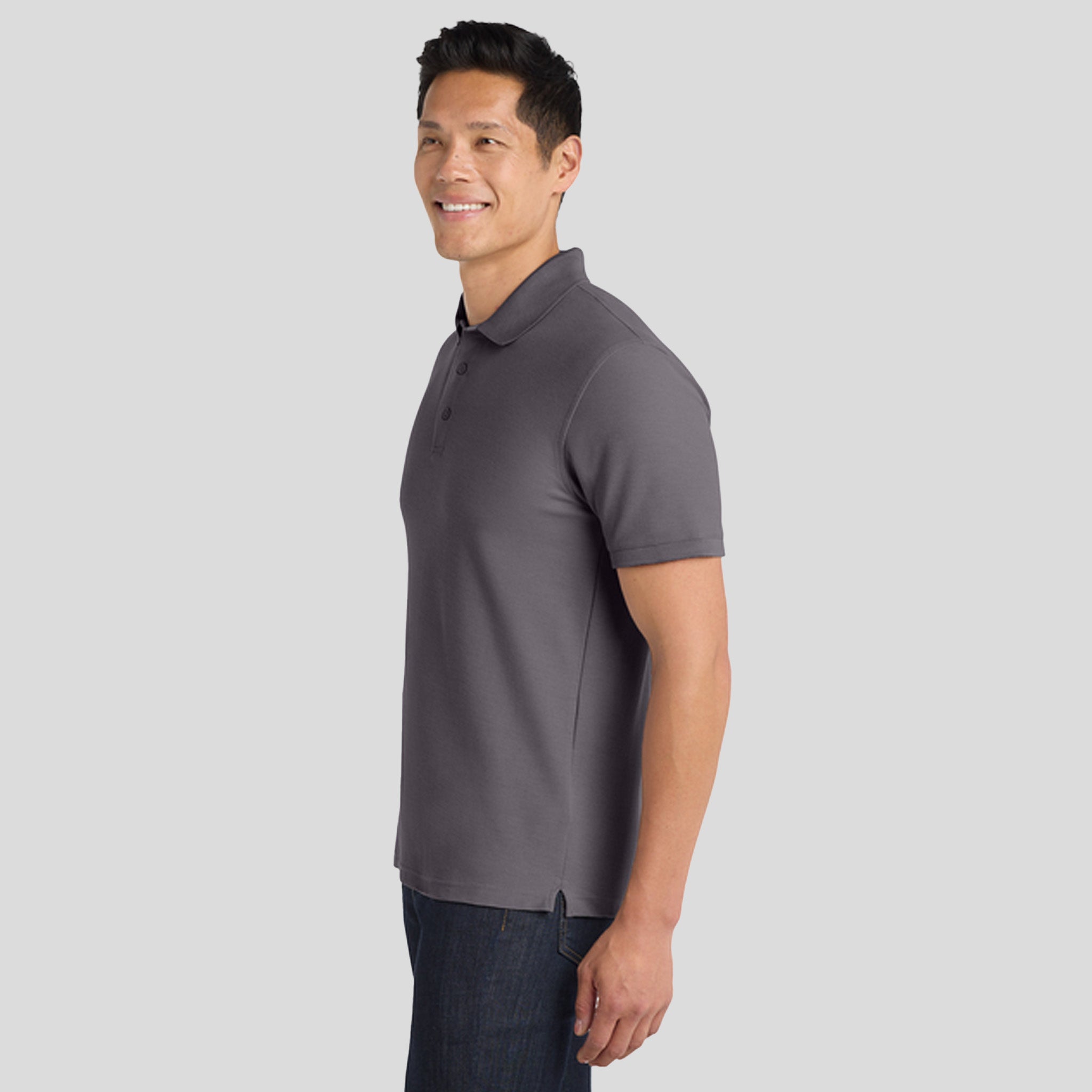 Men's Core Classic Pique Polo | Graphite