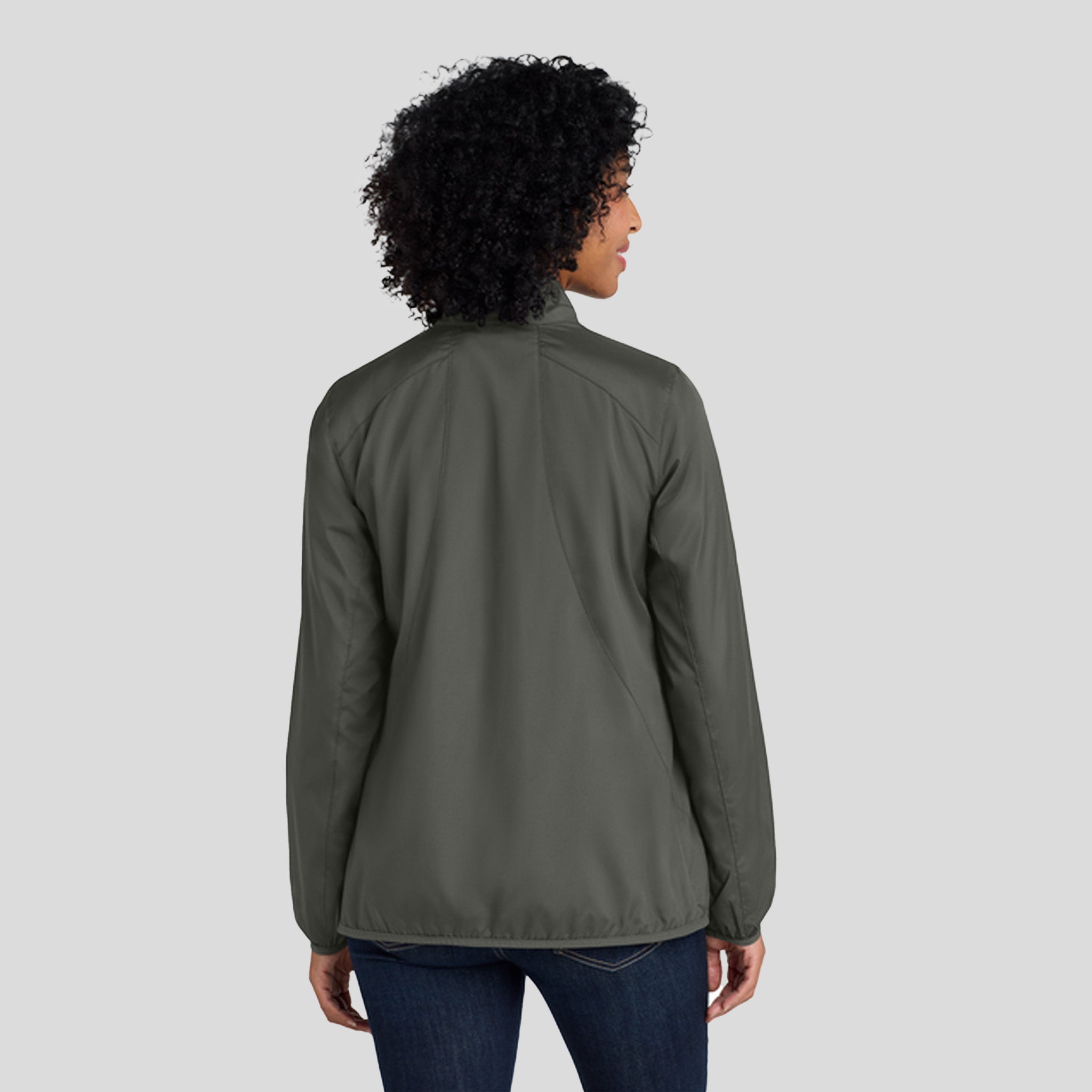 Women's Zephyr Full-Zip Jacket | Grey Steel
