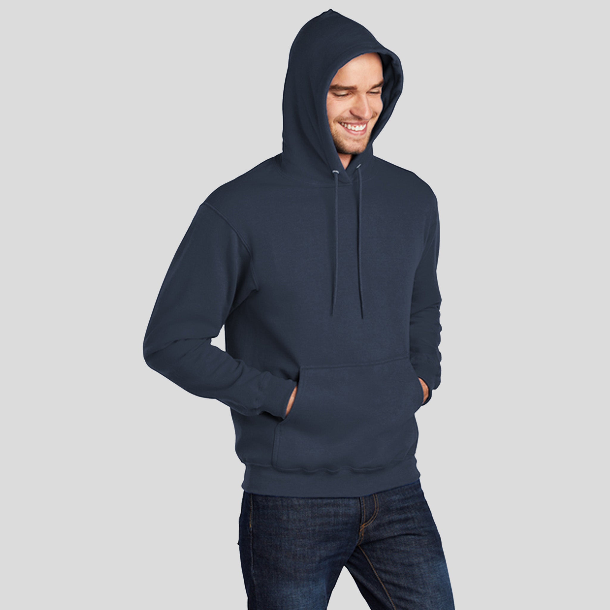 Tall Core Fleece Pullover Hooded Sweatshirt | Navy