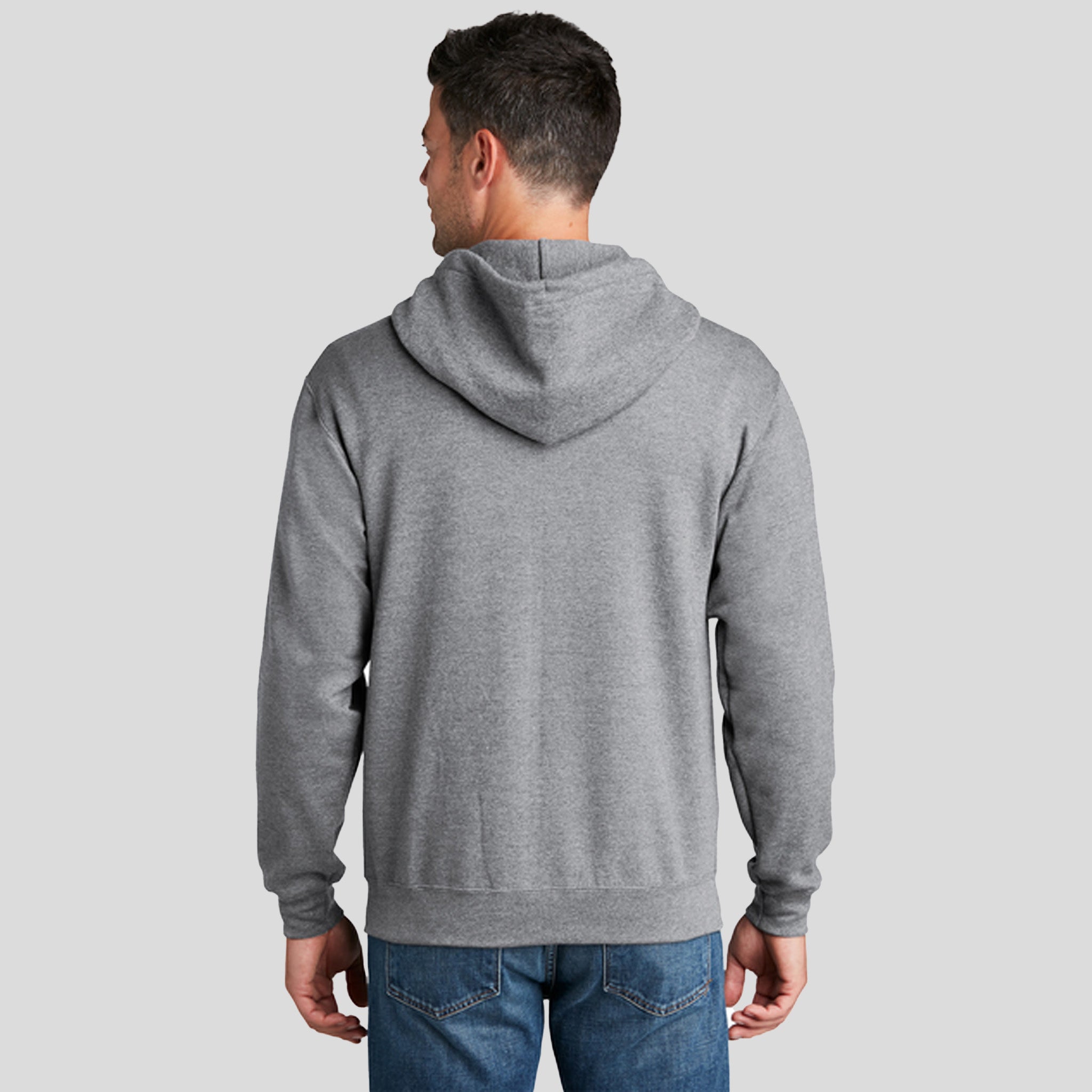 Core Fleece Full-Zip Hooded Sweatshirt | Athletic Heather