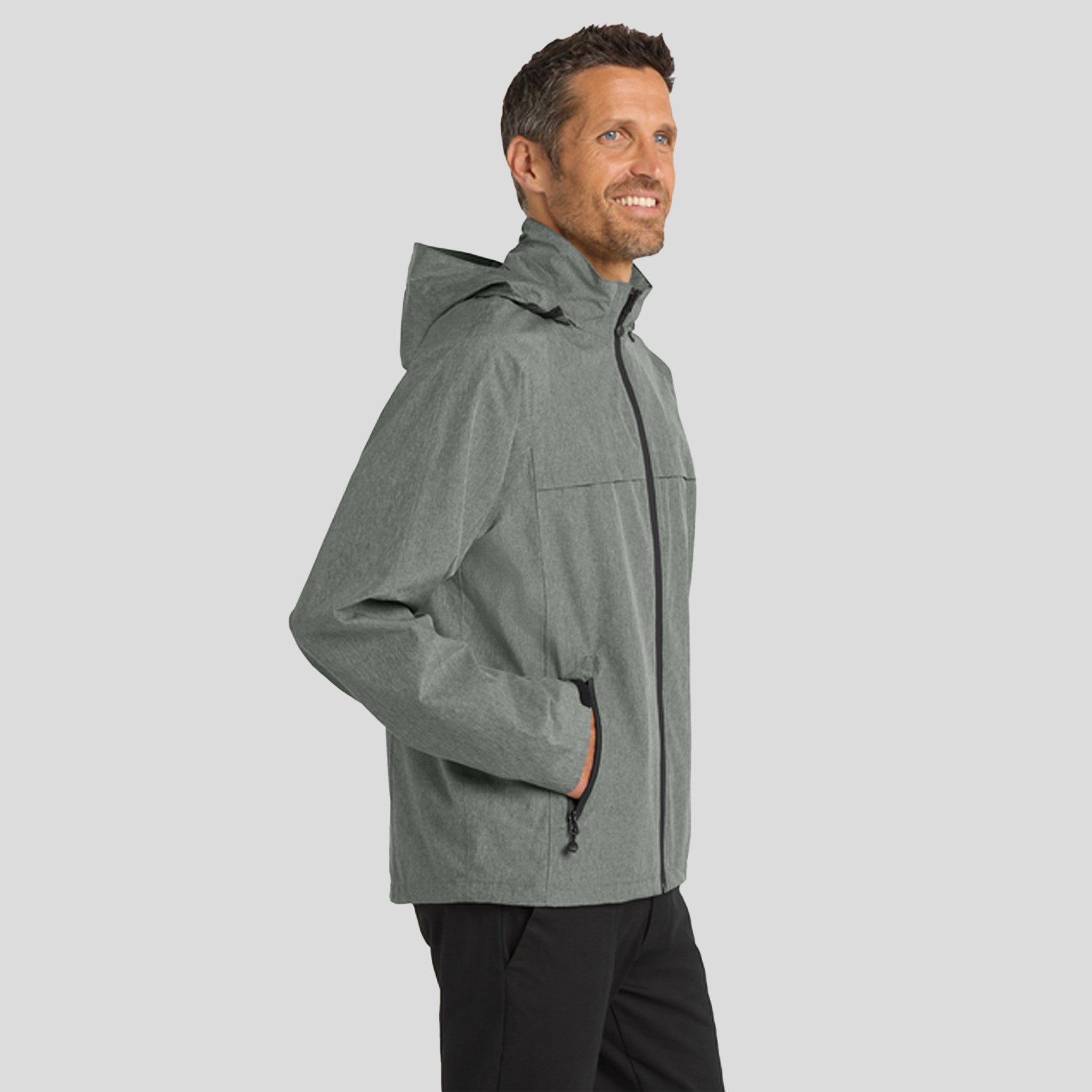 Torrent Waterproof Jacket | Dark Grey Heather
