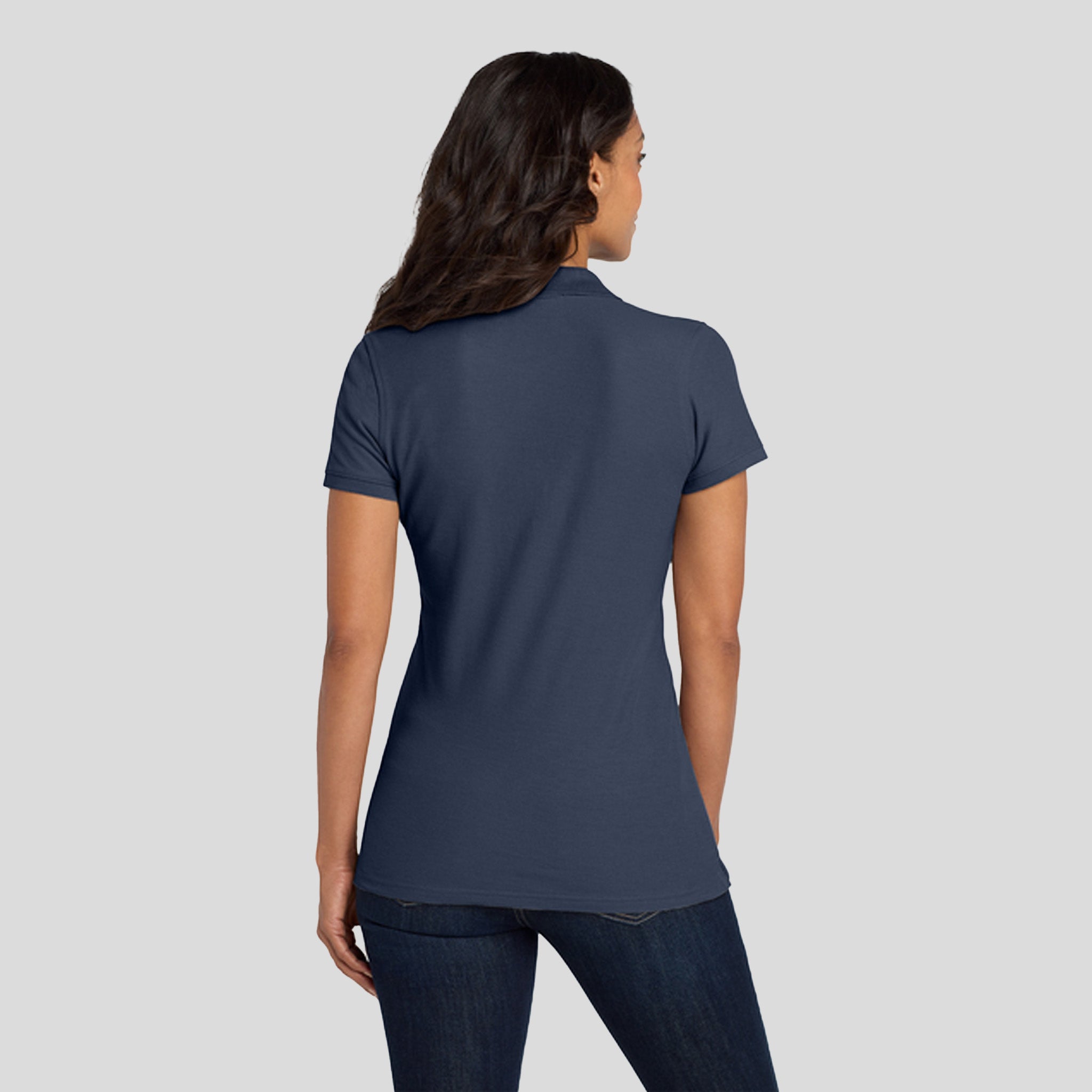 Women's Core Classic Pique Polo | River Blue Navy