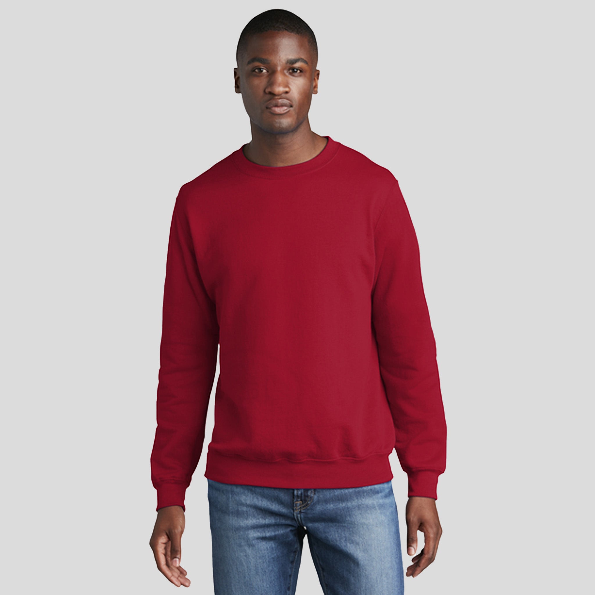 Core Fleece Crewneck Sweatshirt | Red