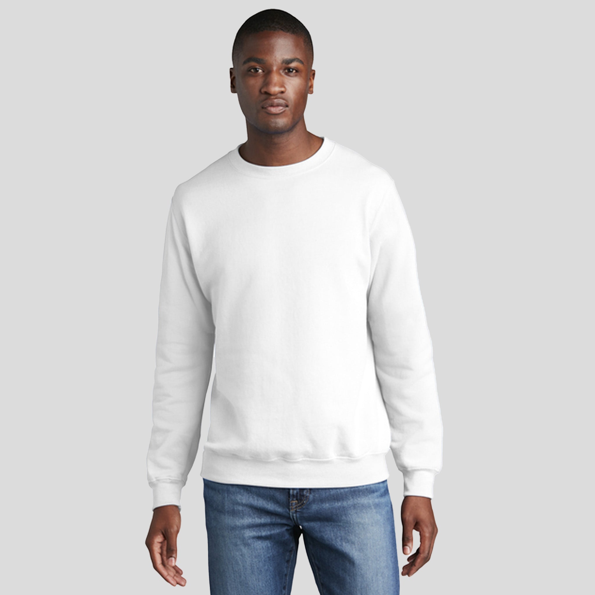 Core Fleece Crewneck Sweatshirt | White