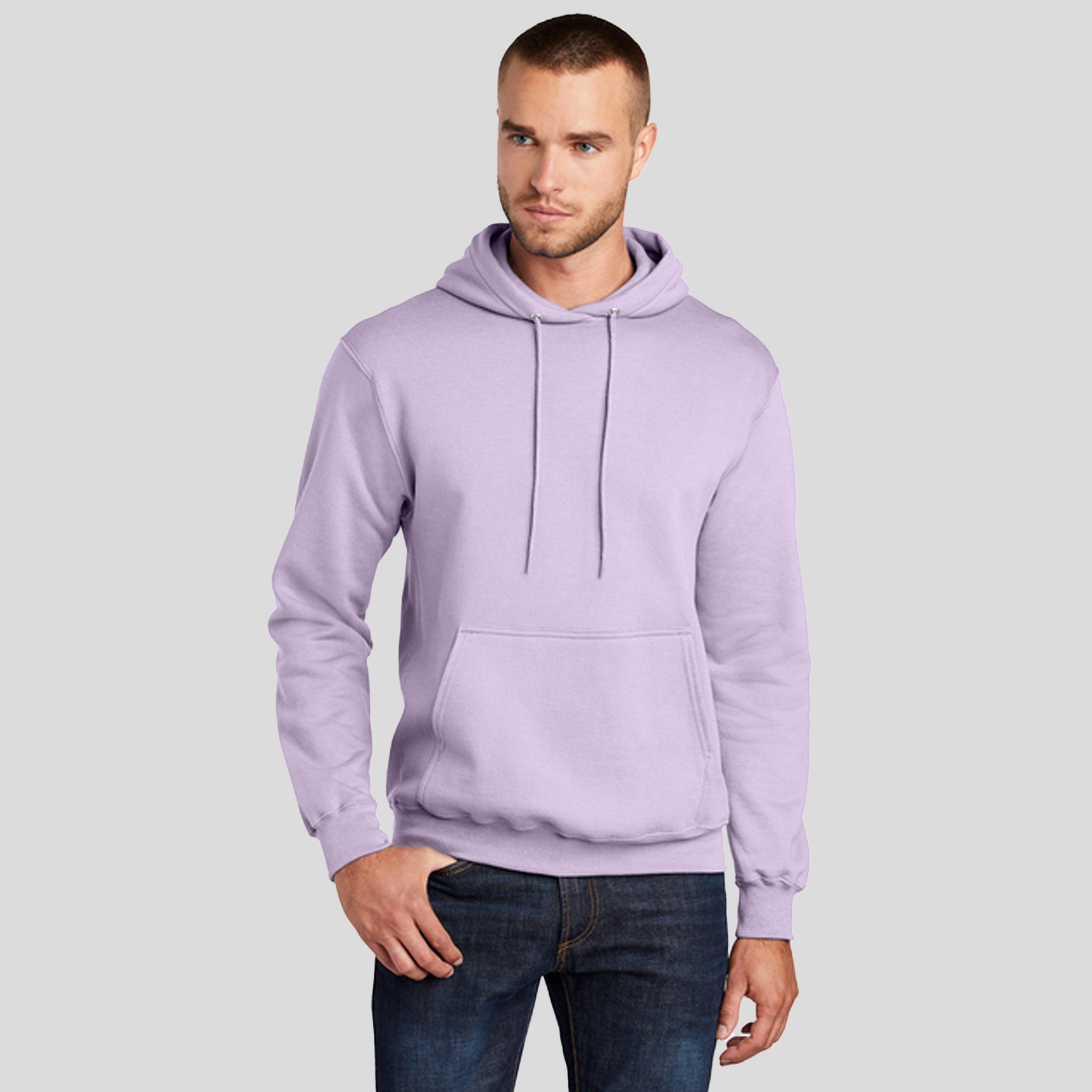 Core Fleece Pullover Hooded Sweatshirt | Lavender