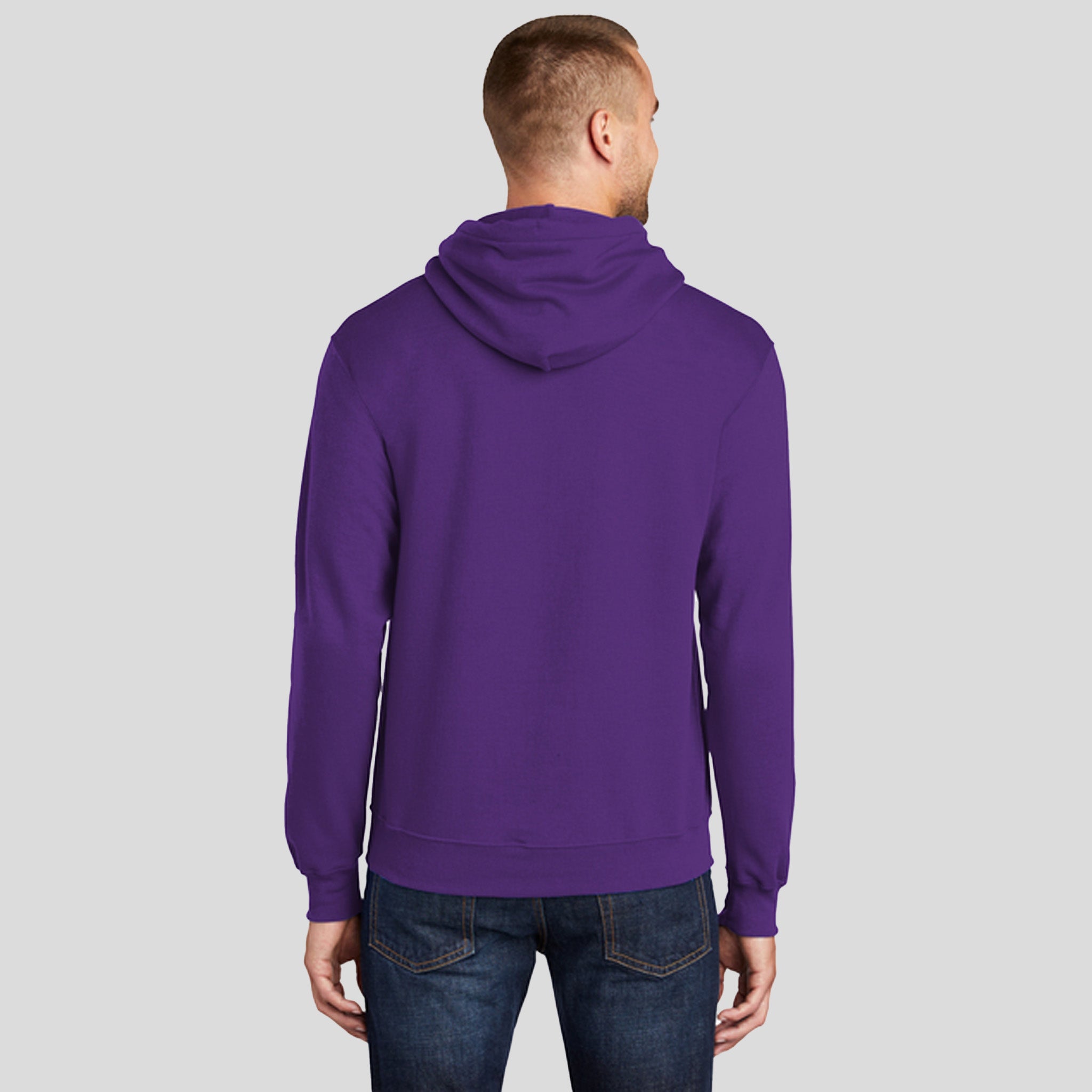 Core Fleece Pullover Hooded Sweatshirt | Team Purple