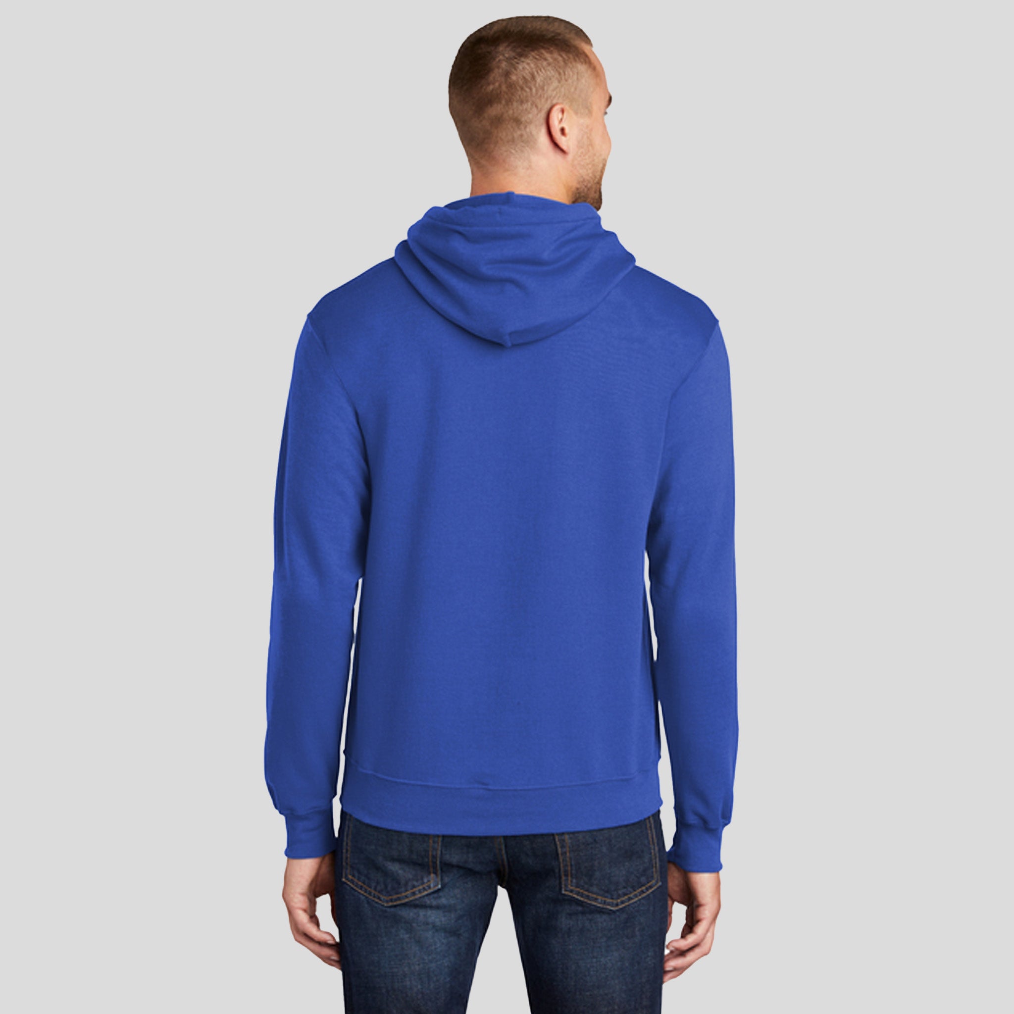 Core Fleece Pullover Hooded Sweatshirt | True Royal