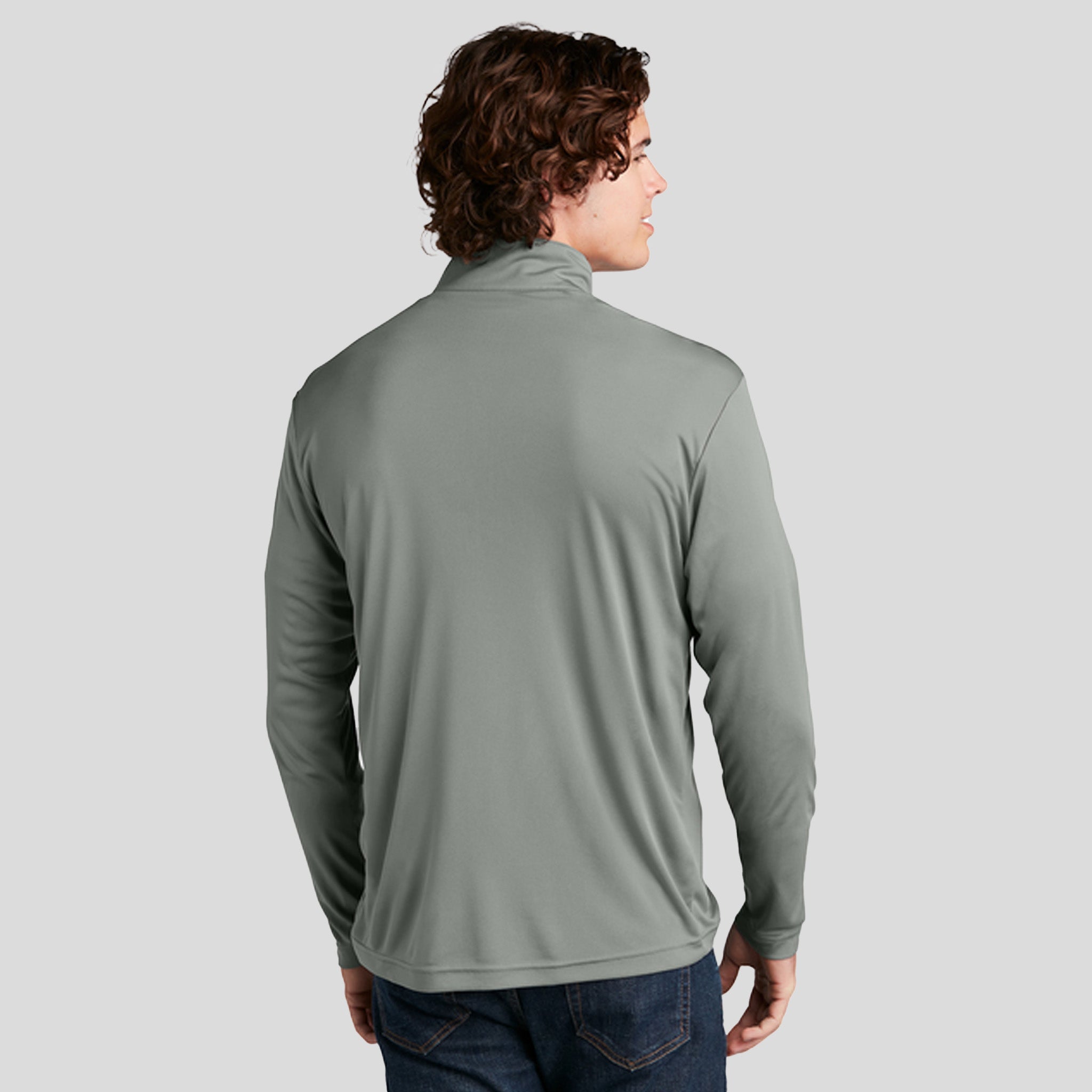 PosiCharge® Competitor™ 1/4-Zip Pullover | Grey Concrete