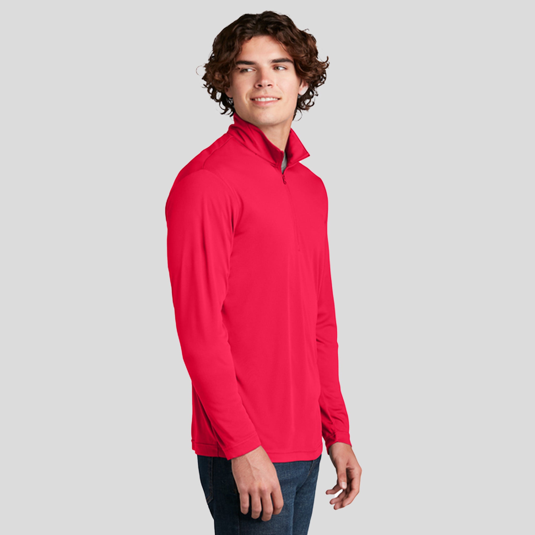 PosiCharge® Competitor™ 1/4-Zip Pullover | Red