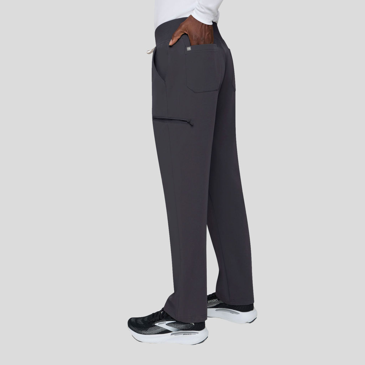 Tempo Men's Straight Leg Pant | Pewter